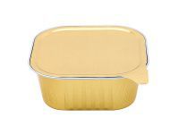 Contenant carré scellable en aluminium