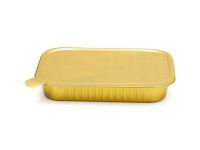 Contenant rectangulaire scellable en aluminium