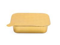 Contenant rectangulaire scellable en aluminium