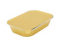 Contenant rectangulaire scellable en aluminium
