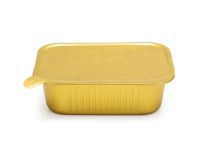 Contenant rectangulaire scellable en aluminium