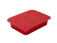 Contenant rectangulaire scellable en aluminium