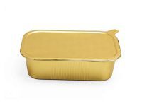 Contenant rectangulaire scellable en aluminium