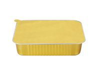 Contenant rectangulaire scellable en aluminium