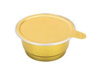 Contenant rond scellable en aluminium