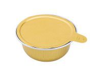 Contenant rond scellable en aluminium