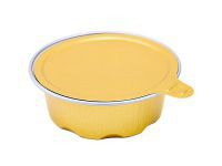 Contenant rond scellable en aluminium