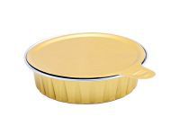 Contenant rond scellable en aluminium