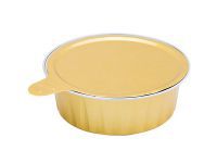 Contenant rond scellable en aluminium
