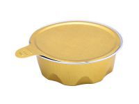Contenant rond scellable en aluminium