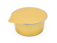 Contenant rond scellable en aluminium