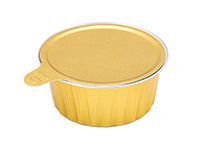 Contenant rond scellable en aluminium