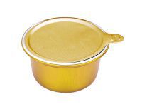Contenant rond scellable en aluminium