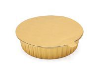 Contenant rond scellable en aluminium