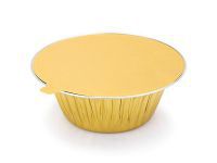 Contenant rond scellable en aluminium