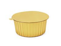 Contenant rond scellable en aluminium