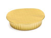 Contenant rond scellable en aluminium
