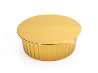 Contenant rond scellable en aluminium