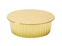 Contenant rond scellable en aluminium