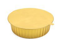 Contenant rond scellable en aluminium