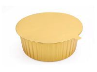 Contenant rond scellable en aluminium