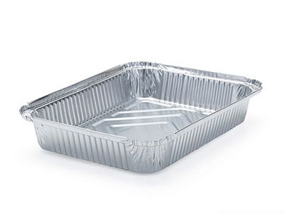 Contenants en aluminium à paroi ondulée