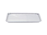 Contenant rectangulaire en aluminium à paroi ondulée, Bord G