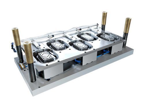Moule pour contenants en aluminium